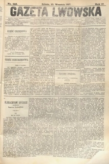 Gazeta Lwowska. 1887, nr 206