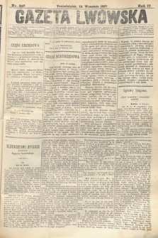 Gazeta Lwowska. 1887, nr 207