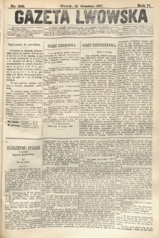 Gazeta Lwowska. 1887, nr 208