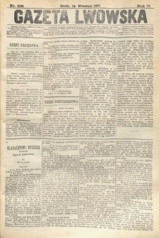 Gazeta Lwowska. 1887, nr 209