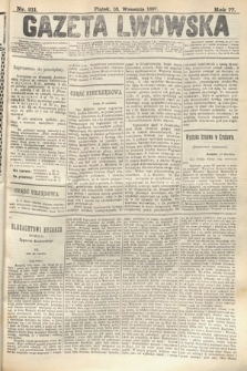 Gazeta Lwowska. 1887, nr 211