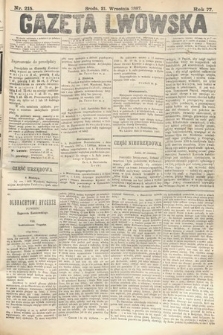 Gazeta Lwowska. 1887, nr 215