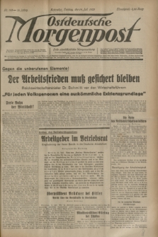 Ostdeutsche Morgenpost : erste oberschlesische Morgenzeitung. Jg.15, Nr. 191 (14 Juli 1933)