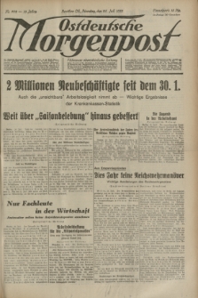 Ostdeutsche Morgenpost : Führende oberschlesische Zeitung. Jg.15, Nr. 202 (25 Juli 1933)