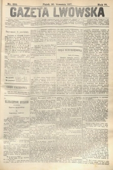 Gazeta Lwowska. 1887, nr 222