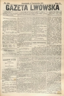 Gazeta Lwowska. 1887, nr 224