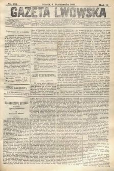 Gazeta Lwowska. 1887, nr 225