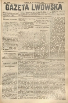 Gazeta Lwowska. 1887, nr 229