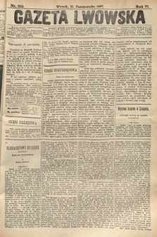 Gazeta Lwowska. 1887, nr 231