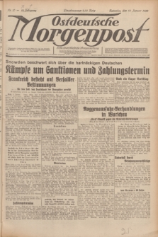 Ostdeutsche Morgenpost : erste oberschlesische Morgenzeitung. Jg.12, Nr. 10 (10 Januar 1930)