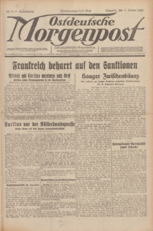 Ostdeutsche Morgenpost : erste oberschlesische Morgenzeitung. Jg.12, Nr. 11 (11 Januar 1930)