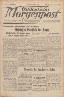 Ostdeutsche Morgenpost : erste oberschlesische Morgenzeitung. Jg.12, Nr. 14 (14 Januar 1930)