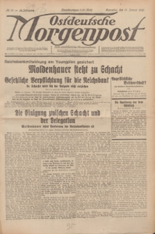 Ostdeutsche Morgenpost : erste oberschlesische Morgenzeitung. Jg.12, Nr. 15 (15 Januar 1930)