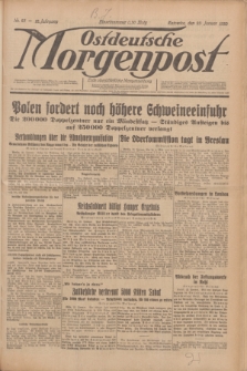 Ostdeutsche Morgenpost : erste oberschlesische Morgenzeitung. Jg.12, Nr. 23 (23 Januar 1930)