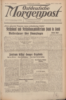 Ostdeutsche Morgenpost : erste oberschlesische Morgenzeitung. Jg.12, Nr. 27 (27 Januar 1930)