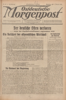 Ostdeutsche Morgenpost : erste oberschlesische Morgenzeitung. Jg.12, Nr. 38 (7 Februar 1930)
