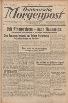 Ostdeutsche Morgenpost : erste oberschlesische Morgenzeitung. Jg.12, Nr. 39 (8 Februar 1930)