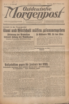 Ostdeutsche Morgenpost : erste oberschlesische Morgenzeitung. Jg.12, Nr. 50 (19 Februar 1930)