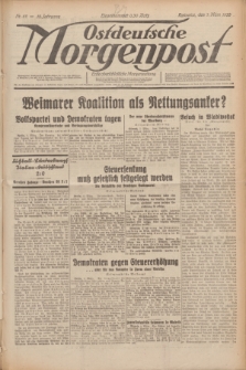Ostdeutsche Morgenpost : erste oberschlesische Morgenzeitung. Jg.12, Nr. 62 (3 März 1930)