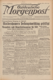 Ostdeutsche Morgenpost : erste oberschlesische Morgenzeitung. Jg.12, Nr. 65 (6 März 1930)