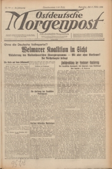 Ostdeutsche Morgenpost : erste oberschlesische Morgenzeitung. Jg.12, Nr. 70 (11 März 1930)