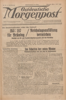 Ostdeutsche Morgenpost : erste oberschlesische Morgenzeitung. Jg.12, Nr. 94 (4 April 1930)