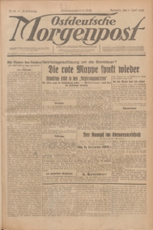 Ostdeutsche Morgenpost : erste oberschlesische Morgenzeitung. Jg.12, Nr. 96 (6 April 1930) + dod.