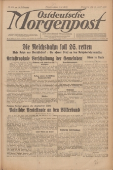Ostdeutsche Morgenpost : erste oberschlesische Morgenzeitung. Jg.12, Nr. 109 (19 April 1930)