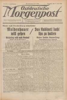 Ostdeutsche Morgenpost : erste oberschlesische Morgenzeitung. Jg.12, Nr. 168 (19 Juni 1930)