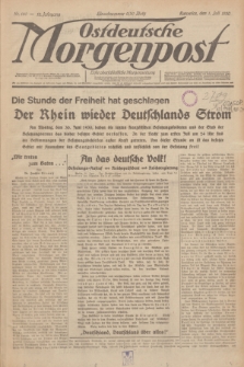 Ostdeutsche Morgenpost : erste oberschlesische Morgenzeitung. Jg.12, Nr. 180 (1 Juli 1930)