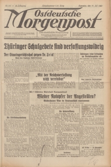 Ostdeutsche Morgenpost : erste oberschlesische Morgenzeitung. Jg.12, Nr. 191 (12 Juli 1930)
