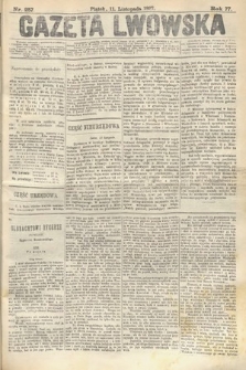 Gazeta Lwowska. 1887, nr 257