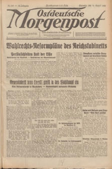 Ostdeutsche Morgenpost : erste oberschlesische Morgenzeitung. Jg.12, Nr. 229 (19 August 1930)