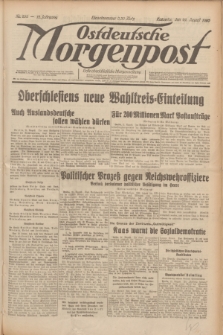 Ostdeutsche Morgenpost : erste oberschlesische Morgenzeitung. Jg.12, Nr. 232 (22 August 1930)