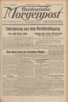 Ostdeutsche Morgenpost : erste oberschlesische Morgenzeitung. Jg.12, Nr. 238 (28 August 1930)