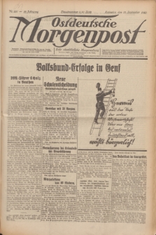 Ostdeutsche Morgenpost : erste oberschlesische Morgenzeitung. Jg.12, Nr. 251 (10 September 1930)