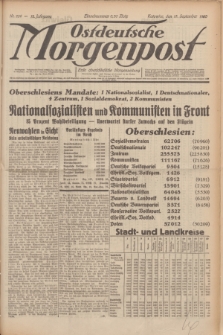 Ostdeutsche Morgenpost : erste oberschlesische Morgenzeitung. Jg.12, Nr. 256 (15 September 1930)