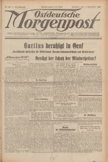 Ostdeutsche Morgenpost : erste oberschlesische Morgenzeitung. Jg.12, Nr. 258 (17 September 1930)