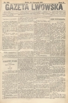 Gazeta Lwowska. 1887, nr 261