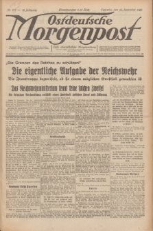 Ostdeutsche Morgenpost : erste oberschlesische Morgenzeitung. Jg.12, Nr. 271 (30 September 1930)