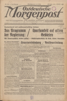 Ostdeutsche Morgenpost : erste oberschlesische Morgenzeitung. Jg.12, Nr. 272 (1 Oktober 1930)