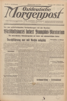 Ostdeutsche Morgenpost : erste oberschlesische Morgenzeitung. Jg.12, Nr. 274 (3 Oktober 1930)