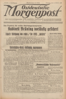 Ostdeutsche Morgenpost : erste oberschlesische Morgenzeitung. Jg.12, Nr. 289 (18 Oktober 1930)