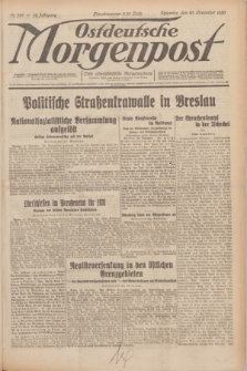 Ostdeutsche Morgenpost : erste oberschlesische Morgenzeitung. Jg.12, Nr. 322 (20 November 1930)