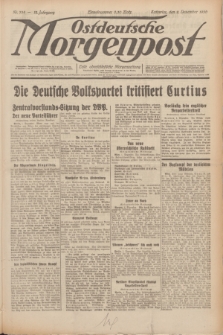 Ostdeutsche Morgenpost : erste oberschlesische Morgenzeitung. Jg.12, Nr. 334 (2 Dezember 1930)
