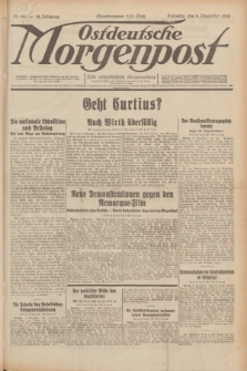 Ostdeutsche Morgenpost : erste oberschlesische Morgenzeitung. Jg.12, Nr. 341 (9 Dezember 1930)