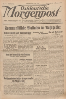 Ostdeutsche Morgenpost : erste oberschlesische Morgenzeitung. Jg.13, Nr. 5 (5 Januar 1931)