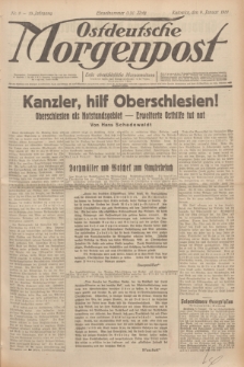 Ostdeutsche Morgenpost : erste oberschlesische Morgenzeitung. Jg.13, Nr. 9 (9 Januar 1931)