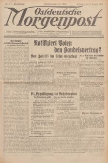 Ostdeutsche Morgenpost : erste oberschlesische Morgenzeitung. Jg.13, Nr. 11 (11 Januar 1931) + dod.