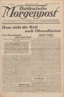 Ostdeutsche Morgenpost : erste oberschlesische Morgenzeitung. Jg.13, Nr. 21 (21 Januar 1931)